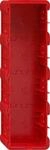 Gira 289400 Unterputz-Dose 4-fach, System E22, rot