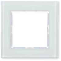 Jung AC 581 GL WW Glasrahmen 1-fach f&uuml;r waagerechte und senkrechte Kombination f&uuml;r