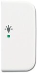 Busch-Jaeger 6231-22-214 Wippe 2-fach rechts, mit Symbol Licht, passend zu Reflex SI,