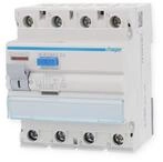 Hager CFA440D Fehlerstromschutzschalter, FI-Schalter 4-polig 6kA 40A 300mA Typ A