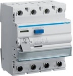 Hager CGA440D Fehlerstromschutzschalter 4 polig 6kA 40A 500mA Typ A