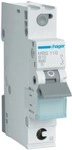 Hager MBS110 Leitungsschutzschalter, Sicherungsautomat, 1-polig, 6kA,