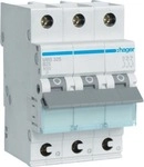 Hager MBS325 Leitungsschutzschalter, Sicherungsautomat, 3-polig, 6kA,