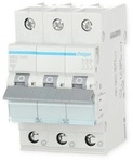 Hager MBS340 Leitungsschutzschalter, Sicherungsautomat, 3-polig, 6kA,