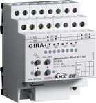 KNX Jalousieaktor 4fach 24 V DC mit Handbet&auml;tigung, Gira 215400