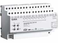 KNX Jalousieaktor 8fach 230 V AC / 12-48 V DC mit Handbetätigung, Gira 216100