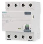 Siemens 5SV37466 FI-Schutzschalter, 4-polig, Typ A, 63A, 500mA, 400V