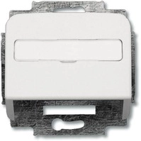 Busch-Jaeger 1758-214 Zentralscheibe mit Tragring, Reflex SI, alpinwei&szlig;