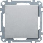 Merten 391860 Blindabdeckung, System M, aluminium matt