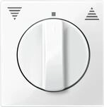 Merten 567119 Zentralplatte f&uuml;r Rollladen-Tast-Rastschalter-Einsatz, System M,