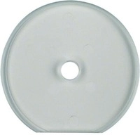Berker 1094 Glasabdeckendplatte f&uuml;r Drehschalter/-taster, Serie Glas, klar gl&auml;nzend