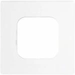 Kopp 342210088 Dekorrahmen/Tapetenschutz f&uuml;r 1-fach Schalter, 132x132mm, transparent