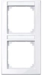 Merten 470225 Rahmen, System M-Smart, 2fach mit Beschriftungstr&auml;ger, senkrechte