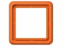 Rahmen 4fach, orange glänzend, JUNG CD584WUO