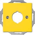 Busch-Jaeger 2533-914-15 Zentralscheibe mit Tragring, Busch-balance Si, gelb