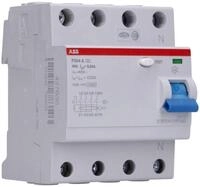 ABB F204A-40/0,03 FI-Schalter, 40A/30mA, 4-Polig, Typ A (2CSF204101R1400)