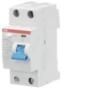 ABB F202A-16/0,01 FI-Schalter, 16A/0,01mA, 2-Polig, Typ A (2CSF202101R0160)