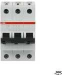 ABB S203-C32 Compact Sicherungsautomat, 3-polig, 32 A, 4 kV (2CDS253001R0324)