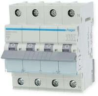 Hager MBN640 Leitungsschutzschalter 3P+N 6kA B-Charakteristik 40A 4 Module