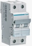 Hager MCN210 Leitungsschutzschalter 2 polig 6kA C-Charakteristik 10A 2 Module