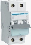 Hager MBN225 Leitungsschutzschalter 2 polig 6kA B-Charakteristik 25A 2 Module