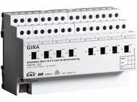 Gira 104600 KNX Schaltaktor 8fach 16 A mit Handbetätigung und Strommessung für
