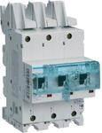 Hager HTS390E SLS-Schalter 3-Polig, E-Charakteristik, 100A, f&uuml;r Sammelschiene