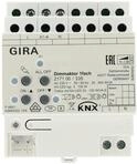 Gira 217100 KNX Dimmaktor, 1fach, 20 - 500 W/VA, 4TE