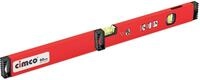 Cimco Alu-Wasserwaage, Plumb Site Dual-View Libelle, 400 mm, rot (211520)