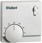 Vaillant 300614 Raumtemperaturregler VRK 122 f&uuml;r Elektro Speicherheizger&auml;te, wei&szlig;