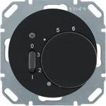 Berker 20302045 Temperaturregler mit &Ouml;ffner, Zentralst&uuml;ck, Wippschalter und LED,