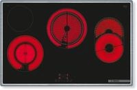 Bosch PKH845BB1D Serie 4 Elektrokochfeld, 79,5 cm breit, 5 Kochzonen, Touch Select,
