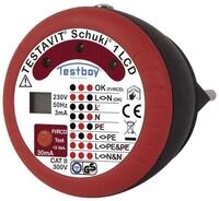 Testboy 61601000 TESTAVIT SCHUKI 1 LCD Steckdosenpr&uuml;fger&auml;te