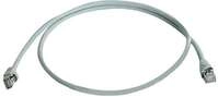 Teleg&auml;rtner Patchkabel Cat.6A MP8 FS 500 LSZH-0,25 m, grau (L00000A0230)