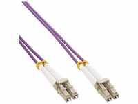 InLine® LWL Duplex Kabel, LC/LC, 50/125µm, OM4, 7,5m (88547P)