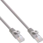 InLine Patchkabel, U/UTP, Cat.5e, grau, 0,5m (71450)