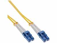 InLine® LWL Duplex Kabel, LC/LC, 9/125µm, OS2, 7,5m (88656W)