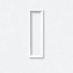 Siedle KR611-4/1-0SM Kombirahmen, silber-metallic (200016855-02)