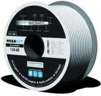 Megasat Koaxialkabel, 4-fach Abgeschirmt, 120dB Cu/St.CCS1, 1mm, 500 m Trommel
