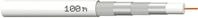 Megasat Koaxialkabel, 4-fach Abgeschirmt, 120dB Cu/St.CCS1, 1mm, 100m Ring (100066)