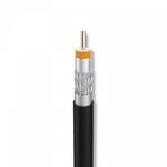 Televes SK2003PLUS Koaxialkabel, 3-fach geschirmt, schwarz (414002), 100 m