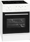 Exquisit ECM6-4BZ EEK: A Elektro-Standherd, Glaskeramik, 60 cm breit, Grill,...