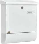 Burg W&auml;chter Set Vario 86720 W Stahlblech-Briefkastenset, Zeitungsfach,