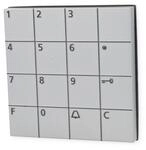 Siedle Vario COM 611-02 SM Codeschloss-Modul, silber-metallic (200036514-00)