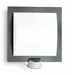 Steinel L 20 S Sensor-Au&szlig;enleuchte, Edelstahlgeh&auml;use, 60W, E27, IP44,...