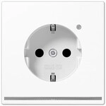 Jung LS1520-OWWLNW SCHUKO Steckdose, 16 A, 250 V ~, alpinwei&szlig;