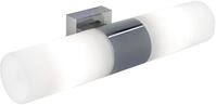 Nordlux Tangens Double Wandleuchte, E14, IP44, 2x25W, dimmbar, chrom (17141029)