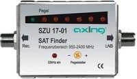 Axing SZU 17-01 SAT-Signaltester LED Kette mit akkustischem Pegelsignal (SZU01701)
