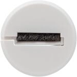 Schellenberg Duo Mini/Maxi Rollladen-Gurtf&uuml;hrung, rund, wei&szlig; (15103)