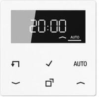 Jung A1750DWW Timer Standard mit Display, alpinwei&szlig;